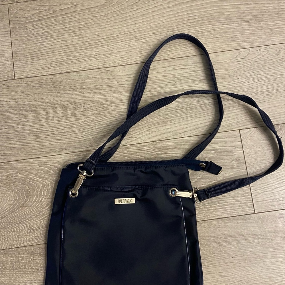 Buffalo Navy Crossbody Bag